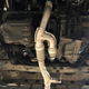 A new engine needs a new exhaust, of course.